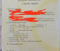 CHÍNH CHỦ GIẢM SÂU CHỈ CÒN NHỈNH 16 TỶ -  BÁN NHÀ RIÊNG 5 TẦNG TẠI XUÂN LA , TÂY HỒ Ô TÔ ĐỖ CỬA