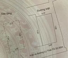 BÁN NHÀ SÁT MẶT TIỀN LÝ THÁI TỔ