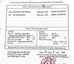 NHÀ ĐẸP – GIÁ TỐT – CẦN BÁN 2 CĂN NHÀ GÓC 2 MẶT TIỀN Tại HÀ CHƯƠNG, P. TRUNG MỸ TÂY, Q.12, TP. HCM
