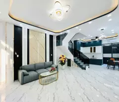 CHỊ NHÂN BÁN NHÀ HẺM XE HƠI DƯƠNG CÁT LỢI, 4 TẦNG, 5X12M, TẶNG NỘI THẤ
