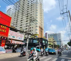 Cho thuê nhà Mặt Tiền Âu Cơ Q.Tân Phú 98m², 3 TẦNG, CẠNH CHUNG CƯ- NGÃ TƯ