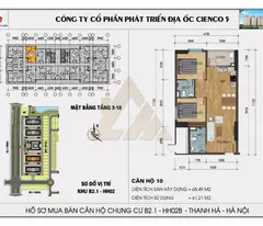 Chính chủ cần tiền muốn bán gấp căn hộ 2Pn tại Thanh Hà-Hà Đông