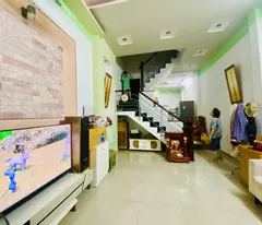 NGAY DƯƠNG QUẢNG HÀM, HẺM NHỰA 8M THÔNG, NHÀ 4 TẦNG 5 PHÒNG, GẤP BÁN HẠ 2,7 TỶ
