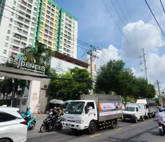 Cho thuê nhà Mặt Tiền Âu Cơ Q.Tân Bình 130m², 25Triệu, CẠNH TRƯỜNG HỌC, CHUNG CƯ
