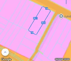 BÁN ĐẤT ĐƯỜNG NGUYỄN MẠNH HÙNG – P. LONG TOÀN - TP. BÀ RỊA