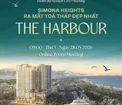 Tòa mới The Harbour căn 2PN dt 65m2 giá chỉ 2.4 tỷ dự án Simona Heights Quy Nhơn đang nhận booking
