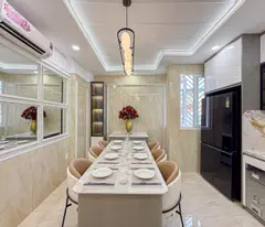 Nhà vừa ở vừa mở công ty, có thang máy, ngay Lâm Văn Bền, nội thất nhập khẩu