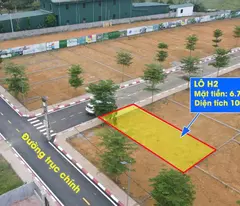 Bán đất tại Hòa Lạc, 2 tỷ, 100m2, mặt tiền 6.5m, pháp lý đầy đủ