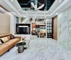 Bán Nhà Mới Xây 5 Tầng Giáp Tân Phú Hẻm ô tô 7 Chổ DT gần 60m2 Giá 7,6 Tỷ TL