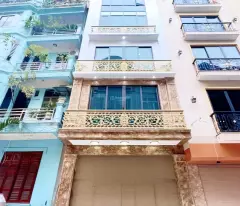 Cho thuê nhà, THANG MÁY, 116m2_ 6T; Lò Đúc, Hòa Mã, Hàm Long -38 tr