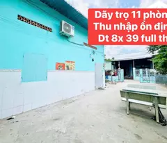 Bán dãy trọ 11 phòng đang có doanh thu ở xã Trung An dt 312m2 full thổ giá 4,6 tỷ