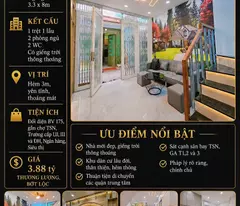BÁN NHÀ CHÍNH CHỦ – VỊ TRÍ ĐẸP NGUYỄN KIỆM, PHƯỜNG HẠNH THÔNG