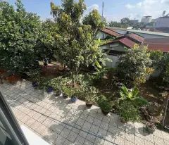 HÀNG HIẾM HÓC MÔN – NHÀ VƯỜN 400M² MT TÂN THỚI NHÌ, SẴN 2 CĂN NHÀ KIÊN CỐ!