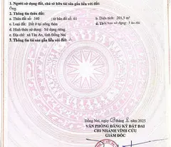 CHÍNH CHỦ BÁN 6 LÔ ĐẤT THỔ CƯ TÂN AN – VĨNH CỬU, ĐỒNG NAI