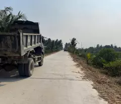 Bán đất view kênh đường xe ben xã Bình Đức dt 2000m2 ( 200m2 thổ ) giá 1,7 tỷ