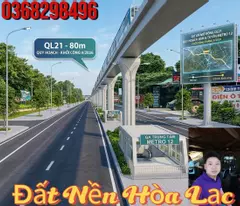 cắt lỗ, bán gấp mảnh đất Hoà Lạc 100m2 full thổ cư