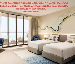 HOT HOT–CẦN BÁN CĂN HỘ CHUNG CƯ La Tiên Villas, Đ.Phạm Văn Đồng, P.Vĩnh Hòa, TP.Nha Trang, Khánh