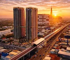 Thành phố phát triển ra đâu, giá trị bất động sản chạy theo đó The Emerald Boulevard