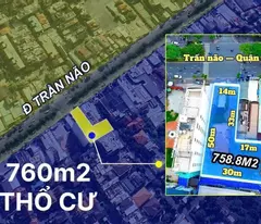 Hàng Hiem Góc 2 Mặt tiền Trần Não, An Khánh, Tp. Thủ Đức. Mặt tiền hông là Đường số 23.