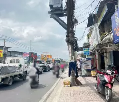 Cho thuê nhà 2 tầng (8x35m) mặt tiền đường Quốc Lộ 50 xã Bình Hưng, Bình Chánh