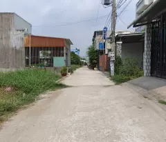Bán đất thổ cư đường beton 4m xã Đức Hòa Đông gần cổng chào Tân Đức dt 105m2 giá 1,3 tỷ