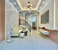 NHÀ MỚI ĐẸP FULL NỘI THẤT - SÁT VÁCH SÂN BAY - CHỈ 5.48