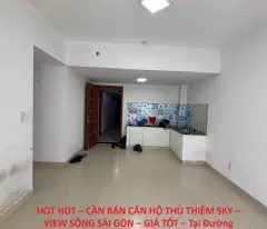 HOT HOT – CẦN BÁN CĂN HỘ THỦ THIÊM SKY – VIEW SÔNG SÀI GÒN – GIÁ TỐT – Tại Đường Nguyễn Văn Hưởng,