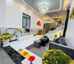 6,050 TỶ CÓ NHÀ MỚI FULL NỘI THẤT HUỲNH TẤN PHÁT, NHÀ BÈ (4X13) 3 TẦNG - 5PN - SỔ HỒNG RIÊNG