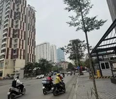 BÁN TOÀ VP MẶT PHỐ VŨ PHẠM HÀM - CẦU GIẤY - 160M2 - 5 TẦNG MT 9M - DT 100TR/TH - 116 TỶ