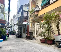 NHÀ BÁN 26M2- MẶT TIỀN XE HƠ ĐẬU CỬA Đ.TÔN THẤT THUYẾT- THUẬN TIỆN LƯU THÔNG QUA KHÁNH HỘI- HOÀNG