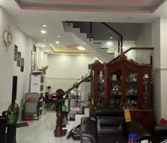Bán nhà 4 tầng, 85m2 (5x17m) đường Lê Văn Thịnh, P. Bình Trưng Tây, Q2. Sổ hồng riêng, giá 8,7 tỷ.