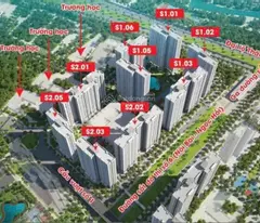 Bán shophouse chân đế, mặt sảnh KĐT Vinsmart.