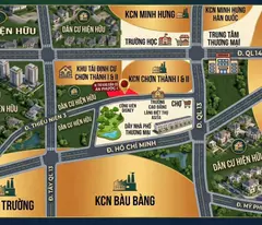 CHỈ CÒN 10 LÔ ĐẸP NHẤT DỰ ÁN NGAY TẠI KDC AN PHƯỚC I VÀ KCN CHƠN THÀNH I & II.