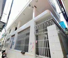 Nhà góc 5 tầng (6x14m) hẻm thông đường Nguyễn Chế Nghĩa P12Q8. Giá: 8.7 tỷ