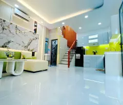 Nhà mới 36m2 ngang khủng 7.6m vài bước ra mặt tiền Hưng Phú P9Q8