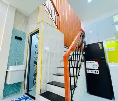 Nhà mới 36m2 ngang khủng 7.6m vài bước ra mặt tiền Hưng Phú P9Q8