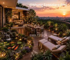Căn hộ sân vườn Eco Palace Buôn Ma Thuột - hưởng trọn các tiện ích