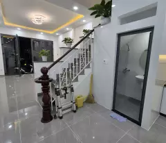 Bán nhà Lương Thế vinh Đường Nhựa 8m  4 Tầng 5 Phòng Ngủ Nhà Mới Ở Ngay Nhỉnh 7 Tỷ Xíu