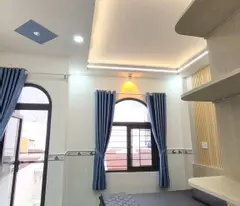 Bán nhà mới 3.4*11m hẻm Hưng Phú P10Q8 P.Chánh Hưng full nội thất