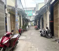 Bán nhà mới 3.4*11m hẻm Hưng Phú P10Q8 P.Chánh Hưng full nội thất