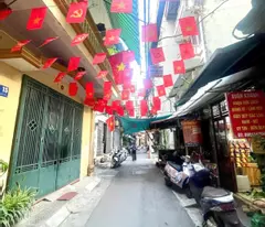 Giảm kịch nóc sập trần gần 4 tỷ bán nhà mặt phố vân hồ 4 tầng dân xây lô góc ô tô hai bà trưng