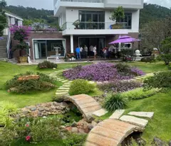 Cho thuê villa sân vườn 12 phòng ngủ gần đèo Pren Đà Lạt 35tr/tháng