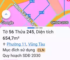 *** CHÍNH CHỦ CẦN BÁN GẤP LÔ ĐẤT ĐẸP VŨNG TÀU - GIÁ CHỈ 1,3 TỶ ***