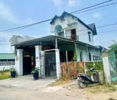 Bán nhà lầu góc 2mt đường nhựa / tỉnh lộ 15, xã Trung An dt 168m2 kèm 3 phòng trọ giá 3,8 tỷ