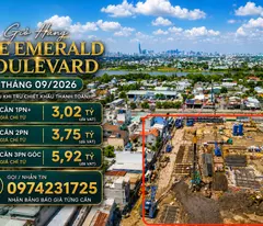 GIỎ HÀNG CĂN HỘ THE EMERALD BOULEVARD THÁNG 09/2026