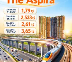 Giỏ Hàng Căn Hộ The Aspira - Chỉ Từ 1,79 Tỷ, Đón Đầu Vành Đai 3, Metro Số 1 Ngay Vùng TOD