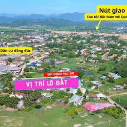 CẦN TIỀN BÁN NHANH SIÊU PHẨM TẠI NINH HÒA GIÁ CHỈ 2.4xx TỶ - 490,8m2 đã có sẵn 80m2 đất ở lâu dài