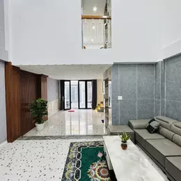 BÁN NHÀ GÒ VẤP ĐẸP HẺM XE HƠI 7 CHỖ - 5 TẦNG -- 2 SÂN THƯỢNG -- CÓ THANG MÁY