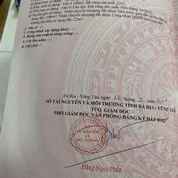 HÓT  HÓT HÓT CẦN BÁN LÔ ĐẤT ĐẤT NỀN LONG MỸ- GẦN BIỂN PHƯỚC HẢI - BÀ RỊA - VŨNG TÀU