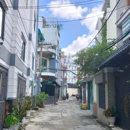 Bán NHÀ NÁT (6.4 x 23) hẻm 5m OTO VÀO NHÀ, Hoàng Hoa Thám, Bình Thạnh